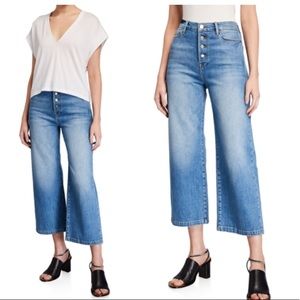 Frame Ali Wide Leg Crop Jeans Exposed 